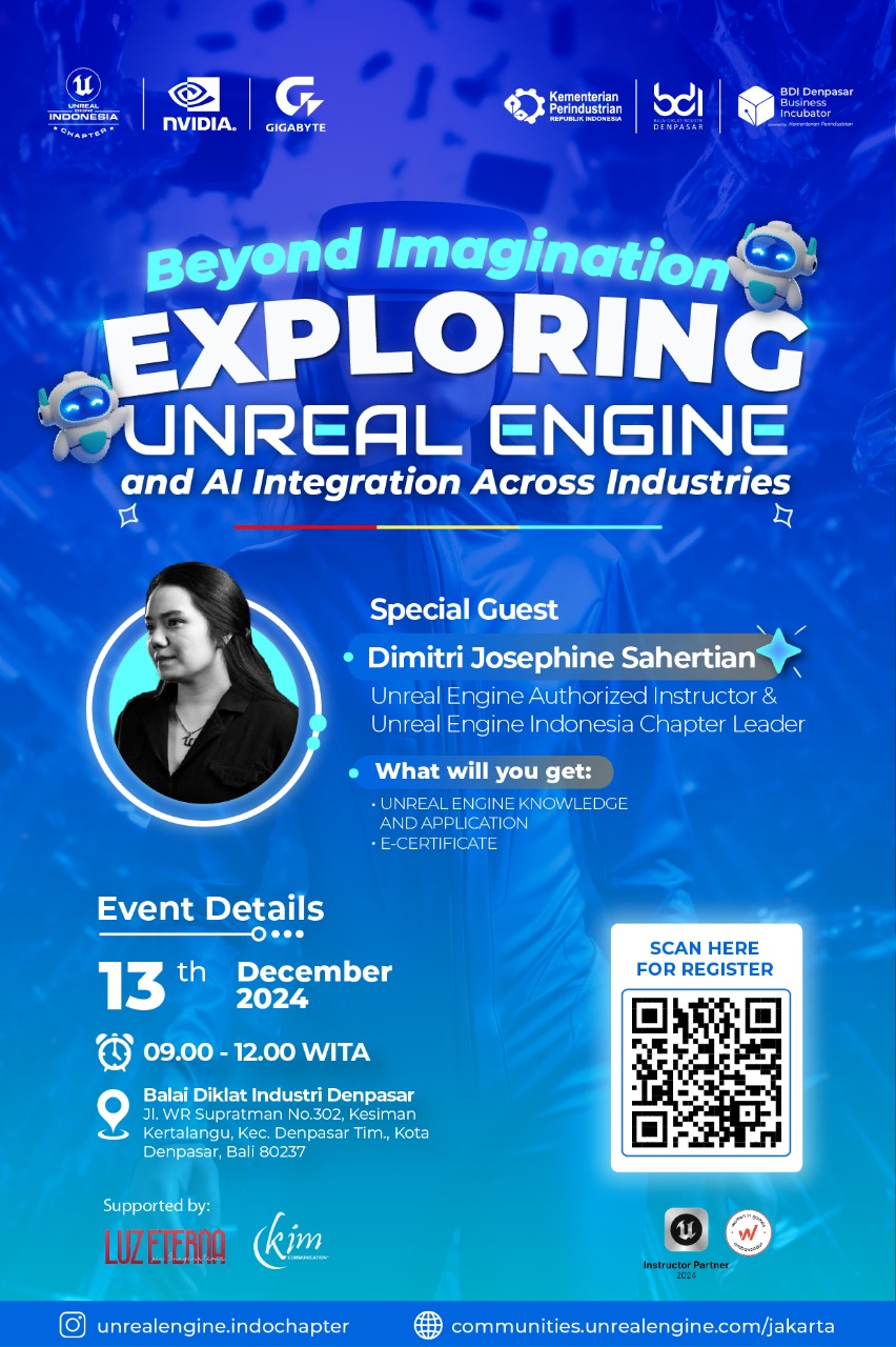 BDI Denpasar Gelar Event  Unreal Engine and AI Integration Across Industries