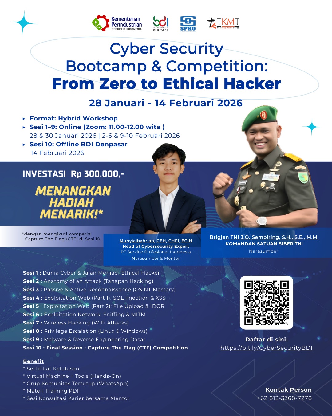 Cyber Security Bootcamp & Competition: From Zero To Ethical Hacker