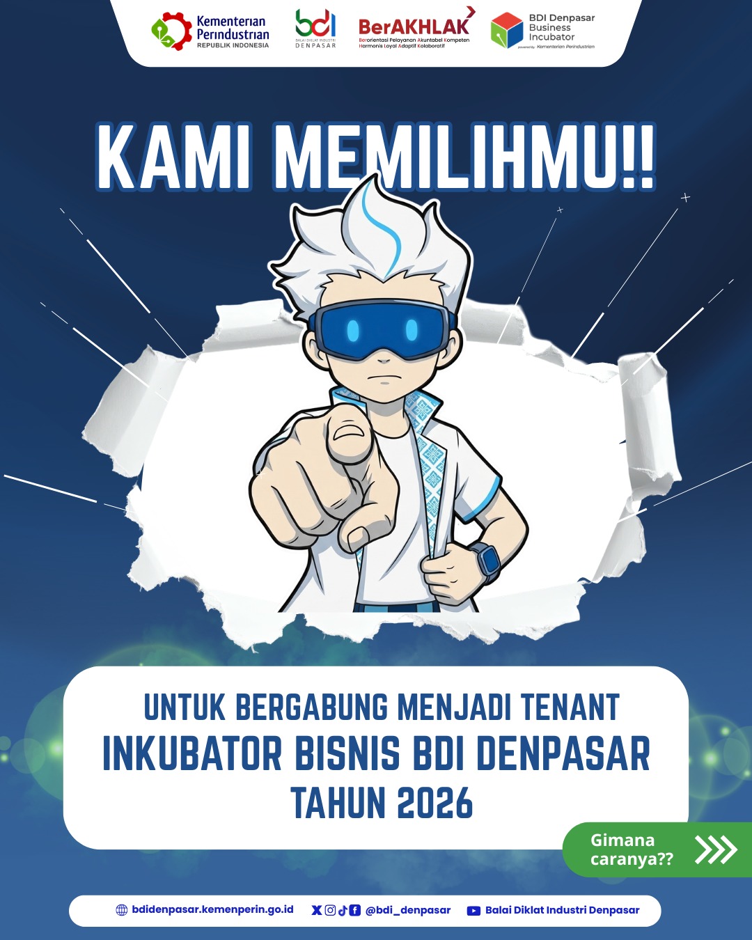 MAU JADI TENANT BDI DENPASAR 2026? INI JALUR RESMINYA!