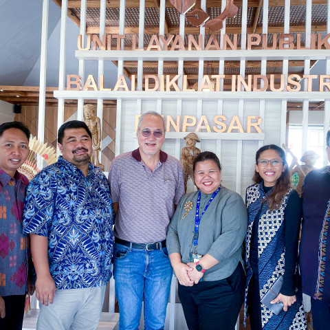 Balai Diklat Industri (BDI) Denpasar Terima Kunjungan  Brown Bag Films  Bali