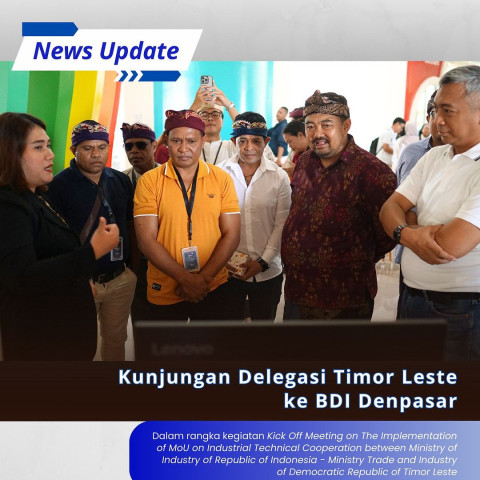 BDI Denpasar  Menerima Kunjungan Delegasi Timor Leste.