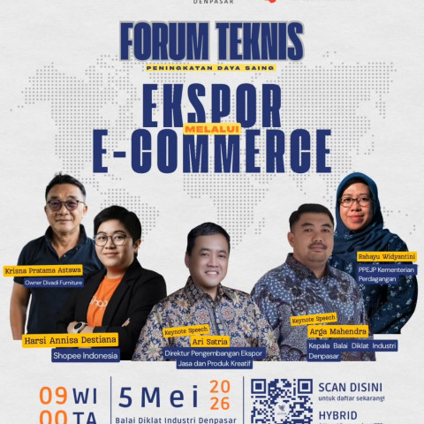 Forum Teknis: Peningkatan Daya Saing Ekspor melalui E-Commerce
