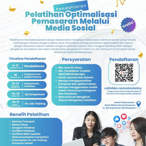 Pelatihan Optimalisasi Pemasaran Melalui Media Sosial