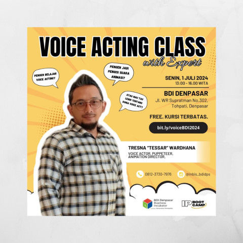 Voice Acting Class with Expert