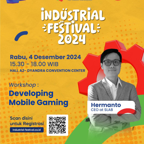 Workshop BDI Denpasar: Pembuatan Mobile Game  bersama Hermanto, CEO @slabgames