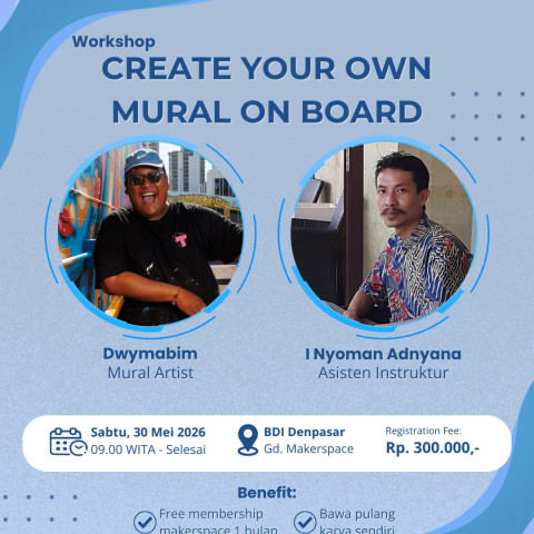Workshop Create Your Own Mural On Board
