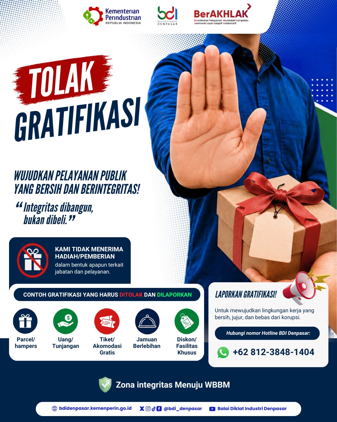 Tolak Gratifikasi