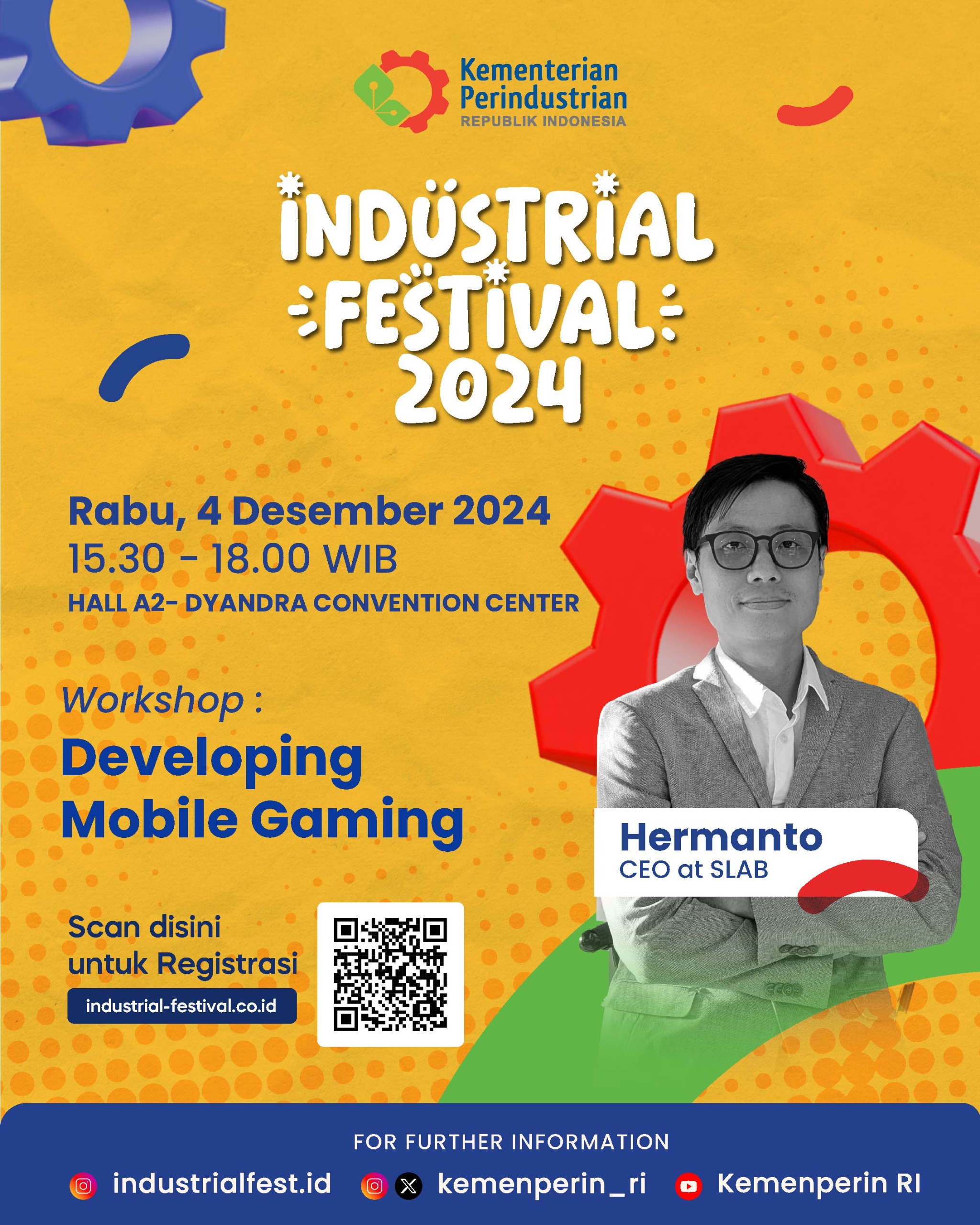 Workshop BDI Denpasar: Pembuatan Mobile Game  bersama Hermanto, CEO @slabgames